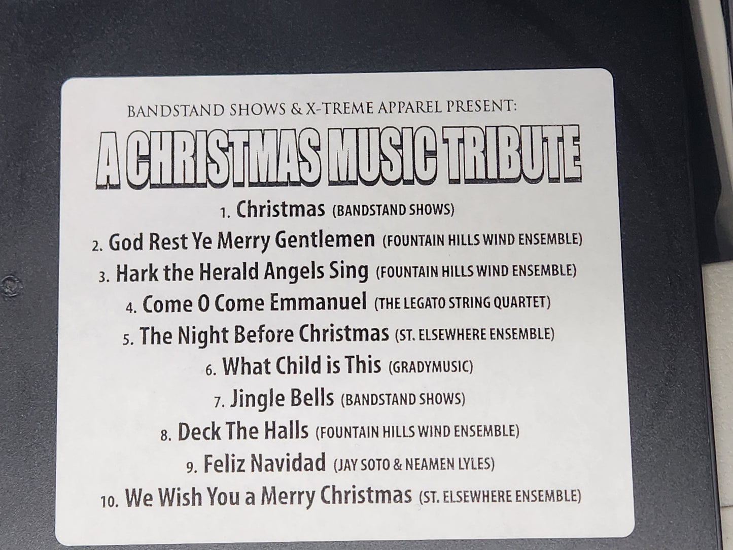 Yarnell Christmas Music CDs