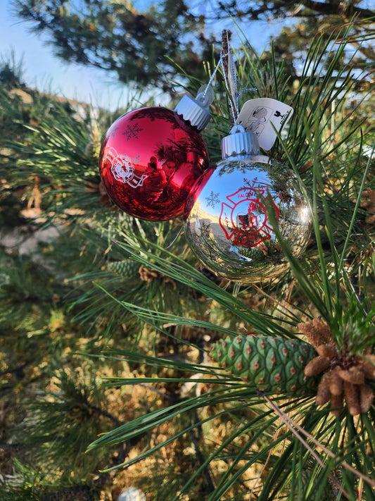 Granite Mountain Hotshots and Prescott Fire Department Light-Up Christmas Ornaments