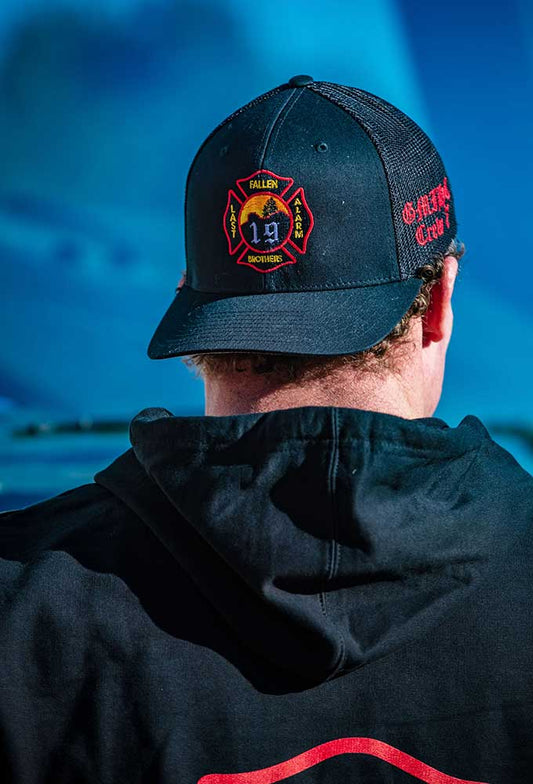 GMIHS Logo Black Flex Fit Hats