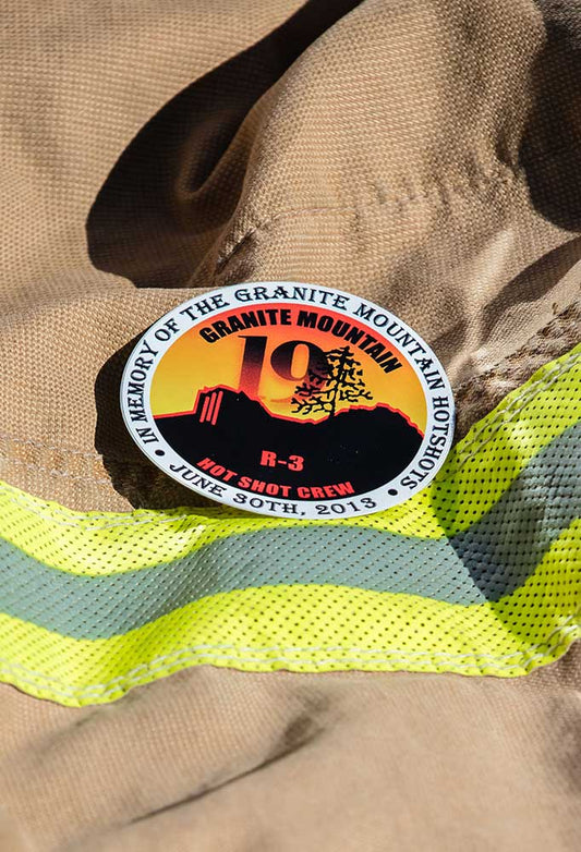 Granite Mountain 19 Memorial 3" Stickers