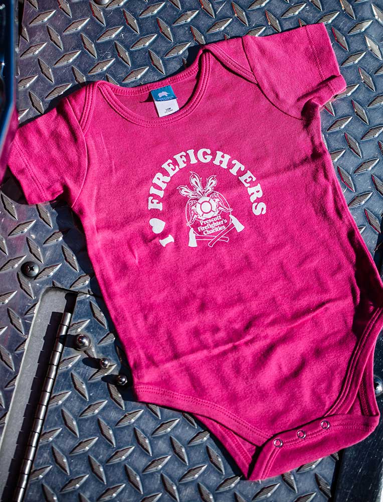 I Love Firefighters PFFC Onesies