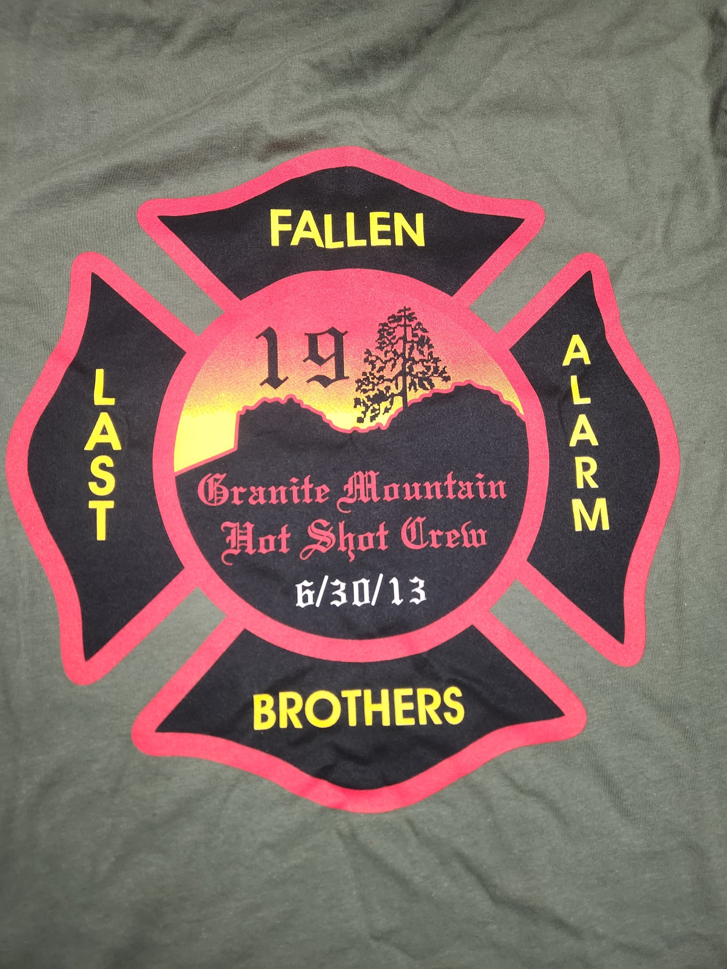 "19" Last Alarm Fallen Brothers In Memory Adult Tees, Hoodies, & Tanks