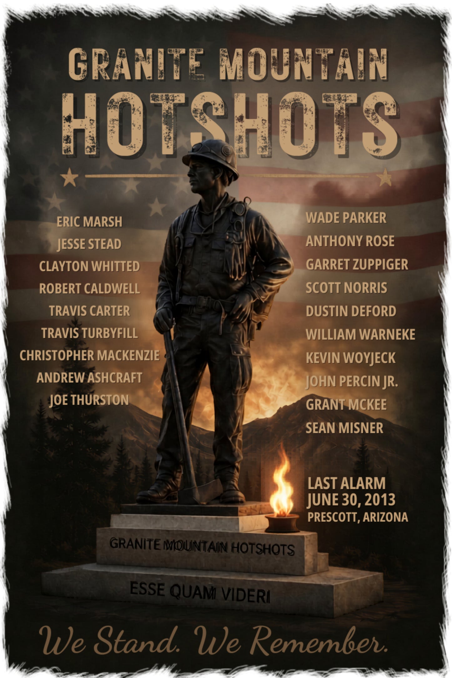LIMITED EDITION Hotshot Memorial Tees