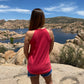 Prescott Fire Ladies Racer-Back Tank