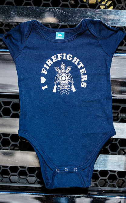 I Love Firefighters PFFC Onesies