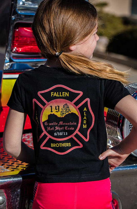 Toddler "19" Last Alarm Fallen Brothers In Memory Tees